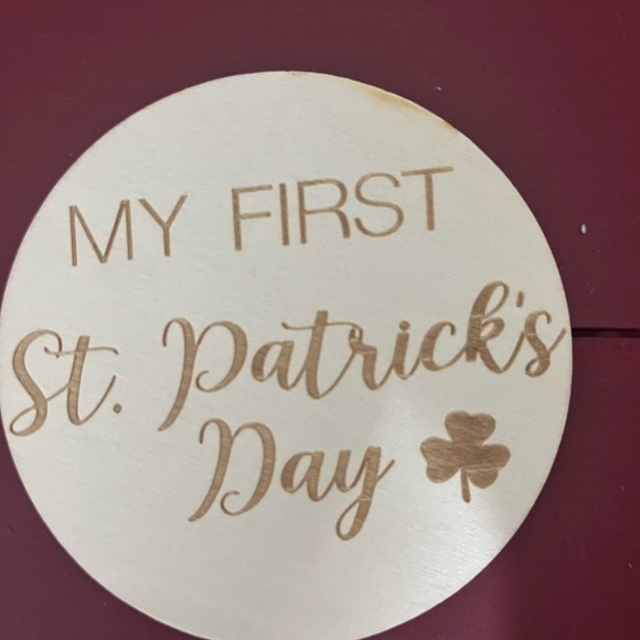 Holiday Milestone Wooden Discs - Picture 4 of 11